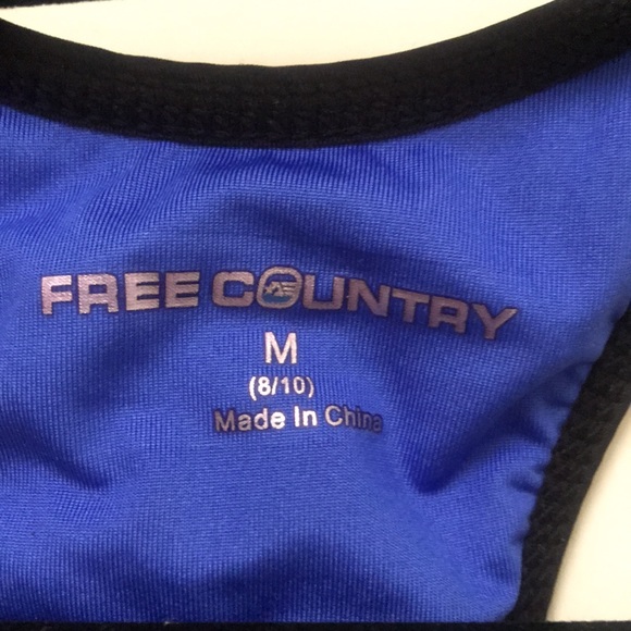 Free Country Tankini swim top Size M - Picture 5 of 6